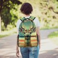 thumbnail image 6 of Lightweight Backpack Deer School Bag Travel Laptop Daypack for Men Women Casual Rucksack, 6 of 6