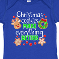 thumbnail image 4 of Inktastic Christmas Cookies Make Everything Better Boys or Girls Baby Bodysuit, 4 of 5