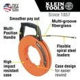 thumbnail image 6 of Klein Tools 100' Mg Fbg Fish Tape With Leader, 6 of 11