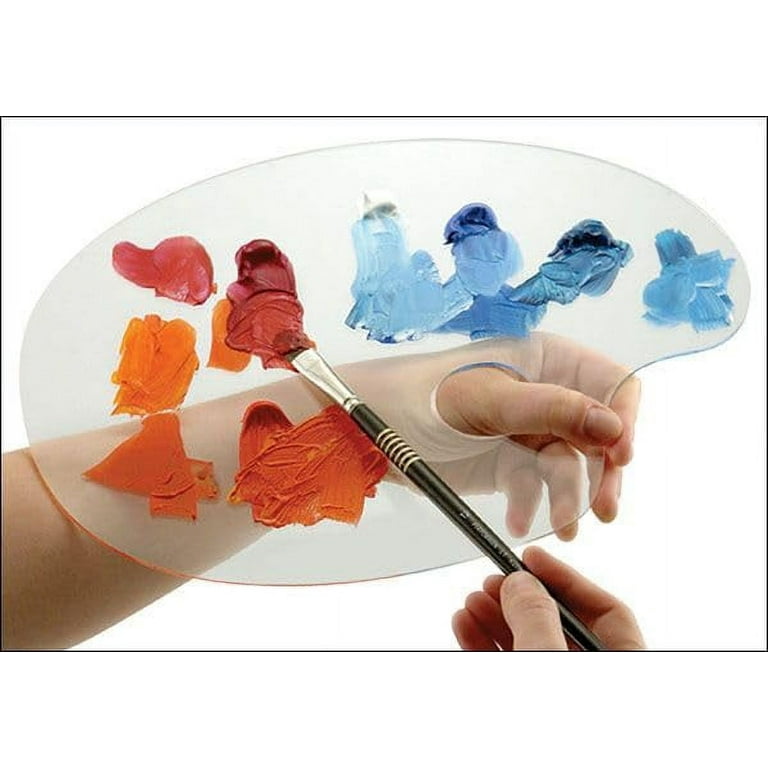 Quinn 8.26x12.2 Acrylic Painting Palette, Artist Paint Pallet Tray for  Oil, Watercolor & Craft