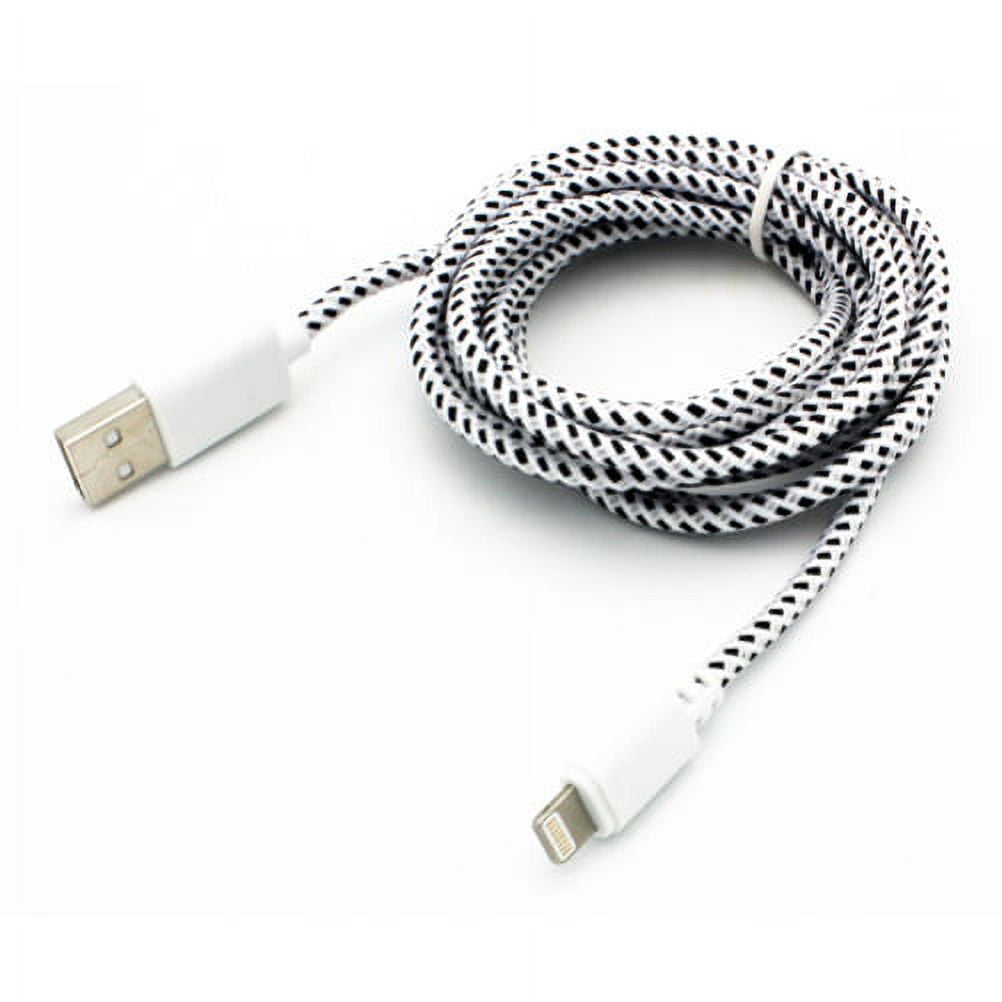 Cable USB Lightning Blanc pour iPhone 11 / 11 PRO / 11 PRO MAX / X / XS /  XS MAX / XR / 8 / 8 PLUS / 7 / 7