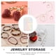 thumbnail image 5 of Bolsa de joyería de sellado transparente de 50 piezas bolsas de joyería visible bolsas de anillos pequeños, 5 of 5