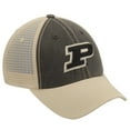 thumbnail image 3 of Men's Top of the World Black/Tan Purdue Boilermakers Offroad Trucker Hat, 3 of 5