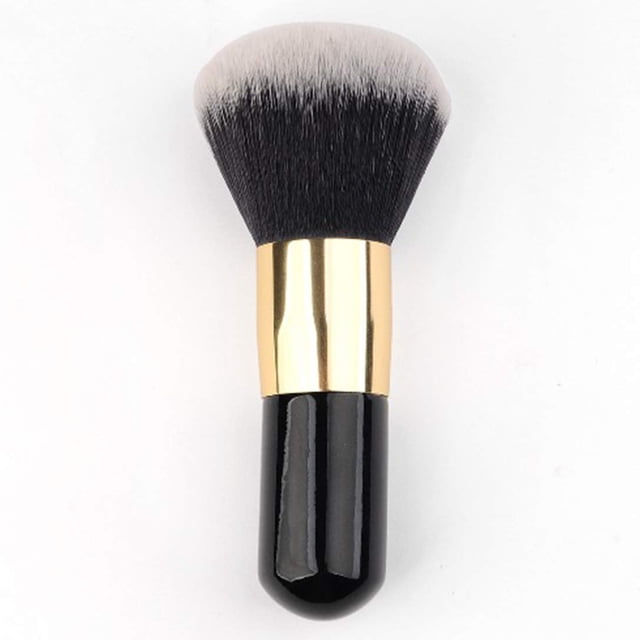 RN BEAUTY Brocha de maquillaje, brocha para polvos, base, colorete, bronceador, contorno, cara, licuadora, brocha profesional para mezclar minerales, pulir, brochas Kabuki, fibras sintéticas suaves gr