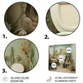thumbnail image 3 of Designart "Escaping to the Coastal Toilet II" Bath & Laundry Metal Wall Decor, 3 of 5