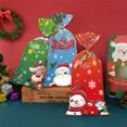 thumbnail image 4 of 50 bolsas de celofán navideñas de plástico para regalo de niños, decoración del hogar, bolsas de dulces para fiestas de Año Nuevo, 4 of 5
