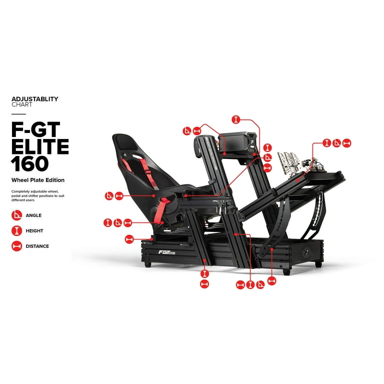 Next Level Racing F-GT Elite 160 Wheel Plate Edition (NLR-E025