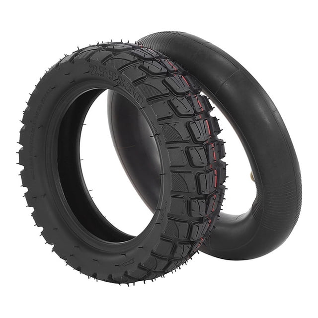 tire,Huiop Inner Tube Off-road 10 Inch Tire 255x80 Off-road Compatible M4 Rubber Off-road Outer Inch Rubber Off-road And Inner Tube Compatible M4 Mewmewcat