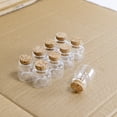 thumbnail image 2 of 10ml Empty glass bottle with Cork Stopper Jars idea for Wedding Small Wishing Bottles Wholesale 6pcs, 2 of 4