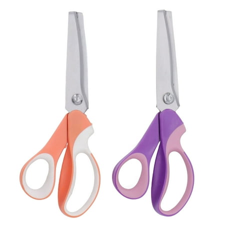 Small Scissors, Wavy Sawtooth Ergonomic Design Color Handle Embroidery ...