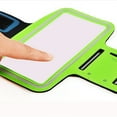thumbnail image 5 of FRCOLOR 1Pcs Cell Phone Armband in Green Neoprene for Outdoor Sports 17.0x9.0x0.5in, 5 of 8