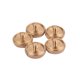 thumbnail image 4 of Advancent Botones de saxofón decorativos de 5 piezas, pieza de repuesto de latón profesional turquesa, accesorios para instrumentos musicales, llaves Accesorios para instrumentos musicales Advancent OD027070-00, 4 of 6