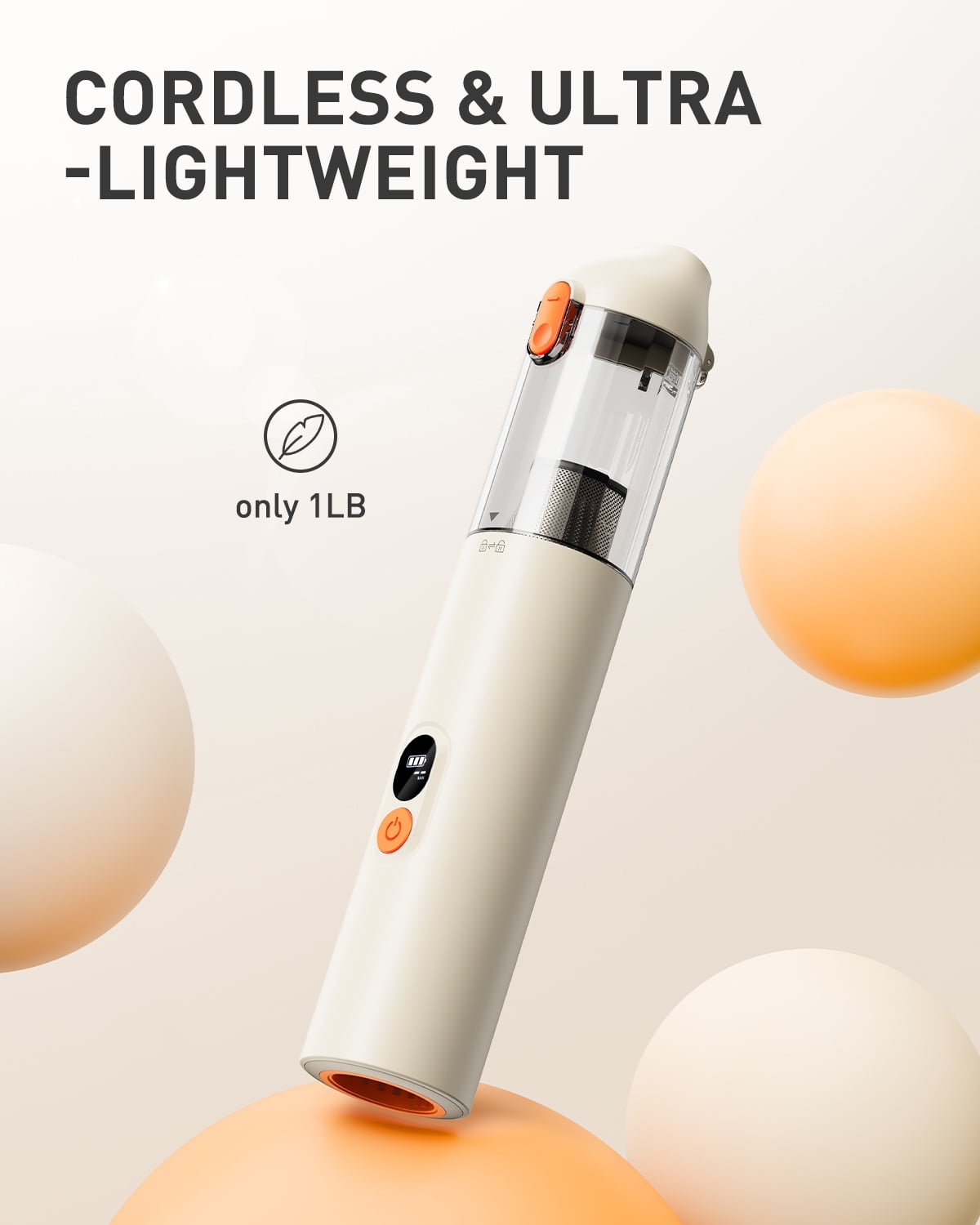 AUXITO Car Vacuum Cleaner Cordless, 14000pa 6000mAH High Power Long Endurance, Strong Suction Handheld Portable Car Vacuum for Car, Office