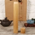 thumbnail image 3 of 1Pc Boîte de Récipient de Stockage de Pot de Thé en Bambou Naturel Portable à la Main (2.5 x 23cm), 3 of 3
