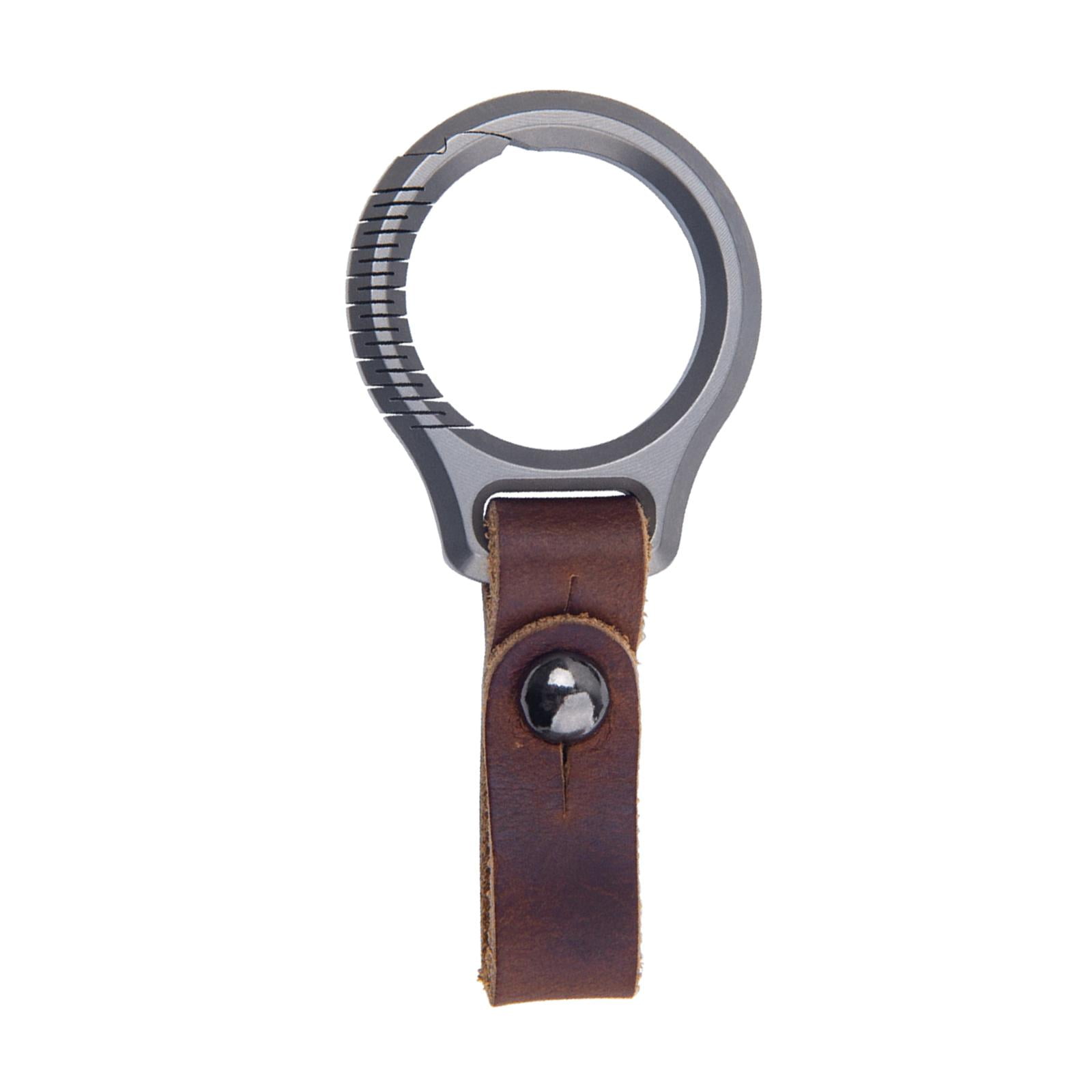 MYLB Clip on Belt Loops Pants Buckle Keyring Leather Keychains Car Key Chain  Ring Key Holder - Black (#001) : Amazon.co.uk: Fashion
