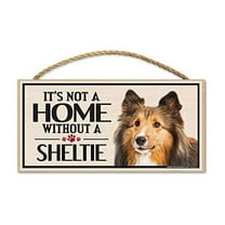 Imagine This Wood Sign for Sheltie Dog Breeds