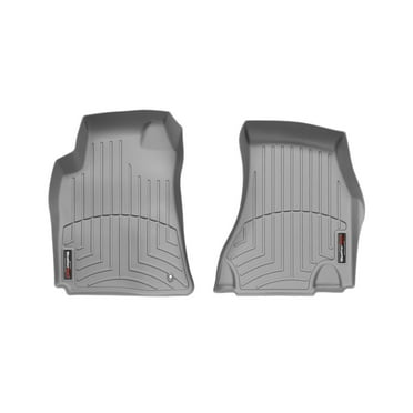 WeatherTech Custom Fit FloorLiners compatible with 2008-2010 Dodge Challenger - 1st Row (Driver & Passenger), Grey