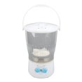 thumbnail image 1 of 10L Small Washing Machine, Two Waterflow Modes Portable Washing Machine with Lid, 15 Minute Timer Lightweight Mini Washer for Apartment, Home, Hotel, Camping, RV, 1 of 7