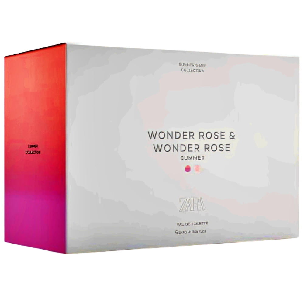 Zara Wonder Rose Summer + Wonder Rose Duo Perfume Set for Women