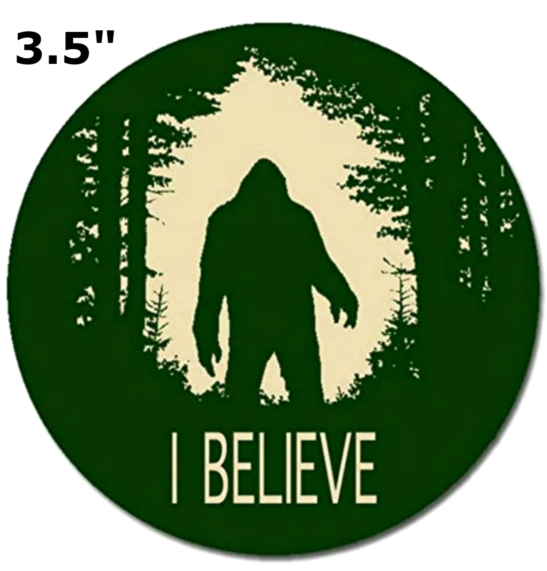I Believe UFO Alien Bigfoot Sticker Decal Area 51 Nevada Desert Flying Saucer
