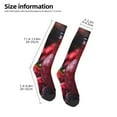 thumbnail image 2 of Pofeuu Berry Infused Refreshment Print Stockings, Adult Running Hiking Socks for Youth and Adult, 2 of 6