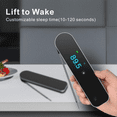 thumbnail image 4 of 0.5s Ultra Fast Instant Read Meat Thermometer, TFT Color Screen, ±0.5°F Accuracy, IP67 Waterproof, Rechargeable,1 x Thermometer 1 x Charging cable,Black, 4 of 8