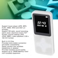 thumbnail image 3 of MP3 Player, 1.77in Screen HIFI Lossless Sound Music Player, Portable Digital MP3 Player With   Recorder Alarm Clock Electronic Book For Students, 3 of 8
