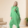 thumbnail image 4 of Alaiyaky Onesie Adult Costume Adult Halloween Onesie Pajamas Funny Cosplay Animal Pajamas Halloween Cosplay Sleepwear for Women/Men, 4 of 6
