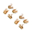 thumbnail image 4 of Masteelf 8 pcs Mini Squirrel Figurine Mini Garden Accessories Resin Squirrel Figurine For Outdoor Landscape Garden Lawn Pot Diy Cake Decorations, 4 of 8