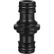 thumbnail image 5 of 6 Pack Double Male Hose Connectors Extender For Join Garden Hose Pipe Tube (black), 5 of 5