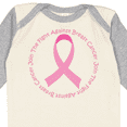 thumbnail image 4 of Inktastic Fight Against Breast Cancer Girls Long Sleeve Baby Bodysuit, 4 of 5