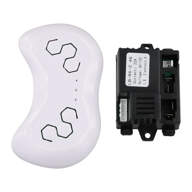 Vehículo Eléctrico para Niños LB-RX-2.4G con Control Remoto y Receptor, Modelo de Coche para Niños, Juguetes para Hacer Mismo