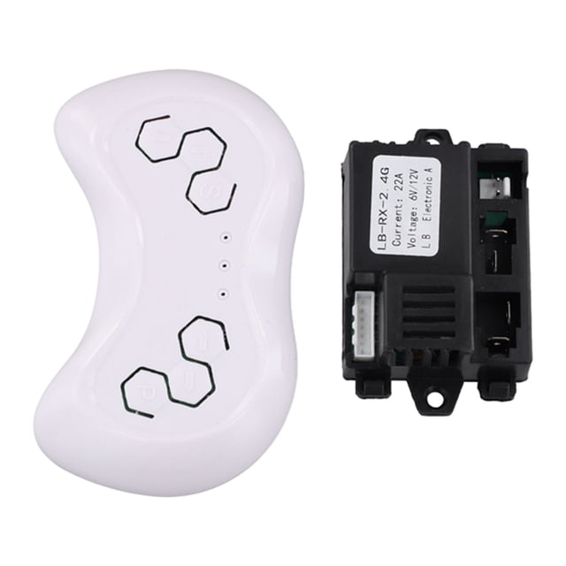 Vehículo Eléctrico para Niños LB-RX-2.4G con Control Remoto y Receptor, Modelo de Coche para Niños, Juguetes para Hacer Mismo