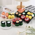 thumbnail image 5 of Holloyiver Rainbow Socks, Men's Women's, Sushi Socks Box Salmon Cucumber Maki - 5 Pairs, 5 of 9