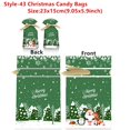 thumbnail image 1 of Bolsas de papá noel para dulces y galletas, 5/10 piezas, decoración navideña, 2023 bolsas de regalo, bolsa de embalaje de navidad, suministros para fiestas de año nuevo 2024, 1 of 4