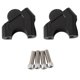 thumbnail image 1 of Motorcycle Handlebar Riser for NX400 NX 400 NX500 NX 500 Accessories Handle Bar Lift Mount Black, 1 of 5