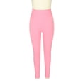 thumbnail image 1 of Pantalones de yoga para mujer, cintura alta, realce de glúteos, secado rápido, elásticos, talla L, color rosa, 1 of 14