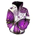 thumbnail image 1 of Sudadera con capucha y estampado de mariposas de dibujos animados, unisex, de manga larga, para otoño e invierno, 2024, 1 of 6