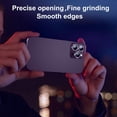 thumbnail image 4 of CNKOO 3D Fully Fitted Structure  3 Pieces Glitter  Camera Lens Protector Cover for iPhone 14 Plus  13 Pro Max  14 Pro - Tempered Glass Screen Protection Film Accessory ZZZ, 4 of 4