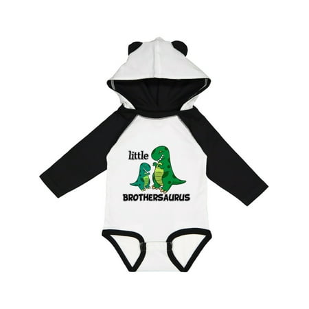 

Inktastic Little Brothersaurus Gift Baby Boy Long Sleeve Bodysuit