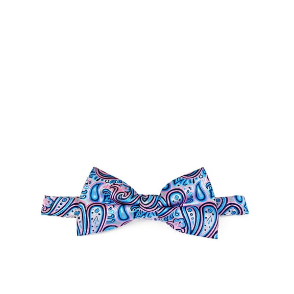 Pink Extraordinary Paisley Bow Tie