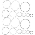 thumbnail image 6 of 50pcs Comprehensive Cassette Repair Kit Rubber Drive Belts Cassette Recorder Belt Repair Maintenance Rubber Belt Rubber Cassette Belt (Mixed Size), 6 of 8