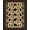 Brown, Pattern 3, variant on ODIKA 4'x6' Machine Washable Non-Slip Area Rug, Forest Path Rustic Cabin Wildlife Design High Traffic Rug, Brown, 139714