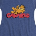 thumbnail image 3 of Garfield - Garf Laying - Toddler & Youth Girls Fit & Flare Dress, 3 of 4