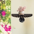 thumbnail image 4 of Shisuyan Retro Water Pipe Storage Rack Industrial Pipe Shelf Brackets Cube Wall Shelves, 4 of 9