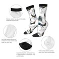 thumbnail image 3 of Pofeuu Cool Chicken Print Crew Socks, Adult Running Hiking Socks for Youth and Adult, 3 of 6