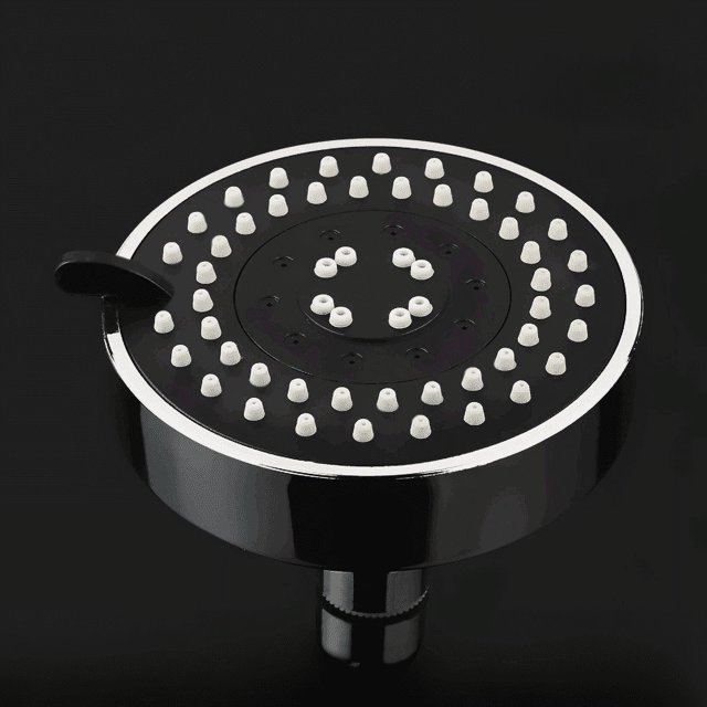 Cabezal de ducha pequeño supercargado, cabezal de ducha con rociador superior, boquilla de ducha, ducha de baño, hotel, rociador superior supercargado