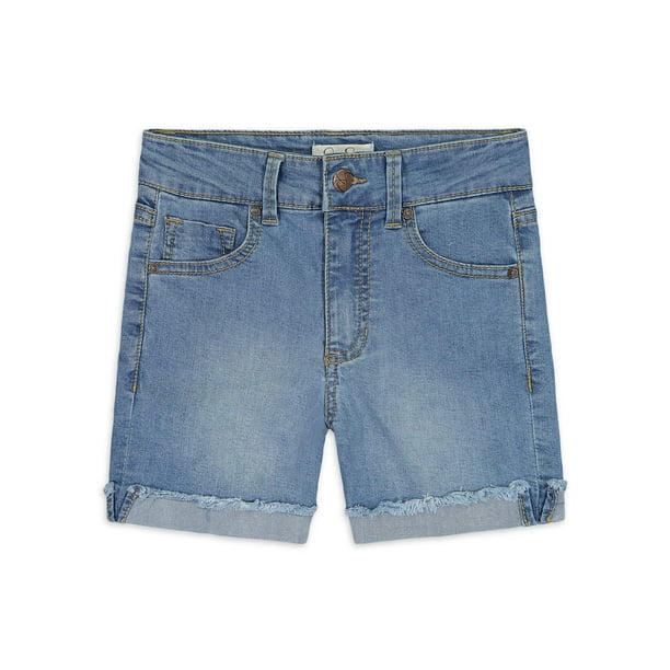 Jessica Simpson Jessica - Jeans Para Niña, Med Indigo, 8, Índigo (Med Indigo