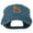 Navy, variant on Idaho State Map Embroidered Washed Cotton Cap - Black OSFM