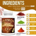 thumbnail image 4 of Exir Saffron & Green Tea Extra Strength Supplement Supports Brain Function and Memory, 60 Vegetarian Capsules, 4 of 8